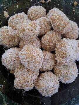 Raffaello z kaszy jaglanej